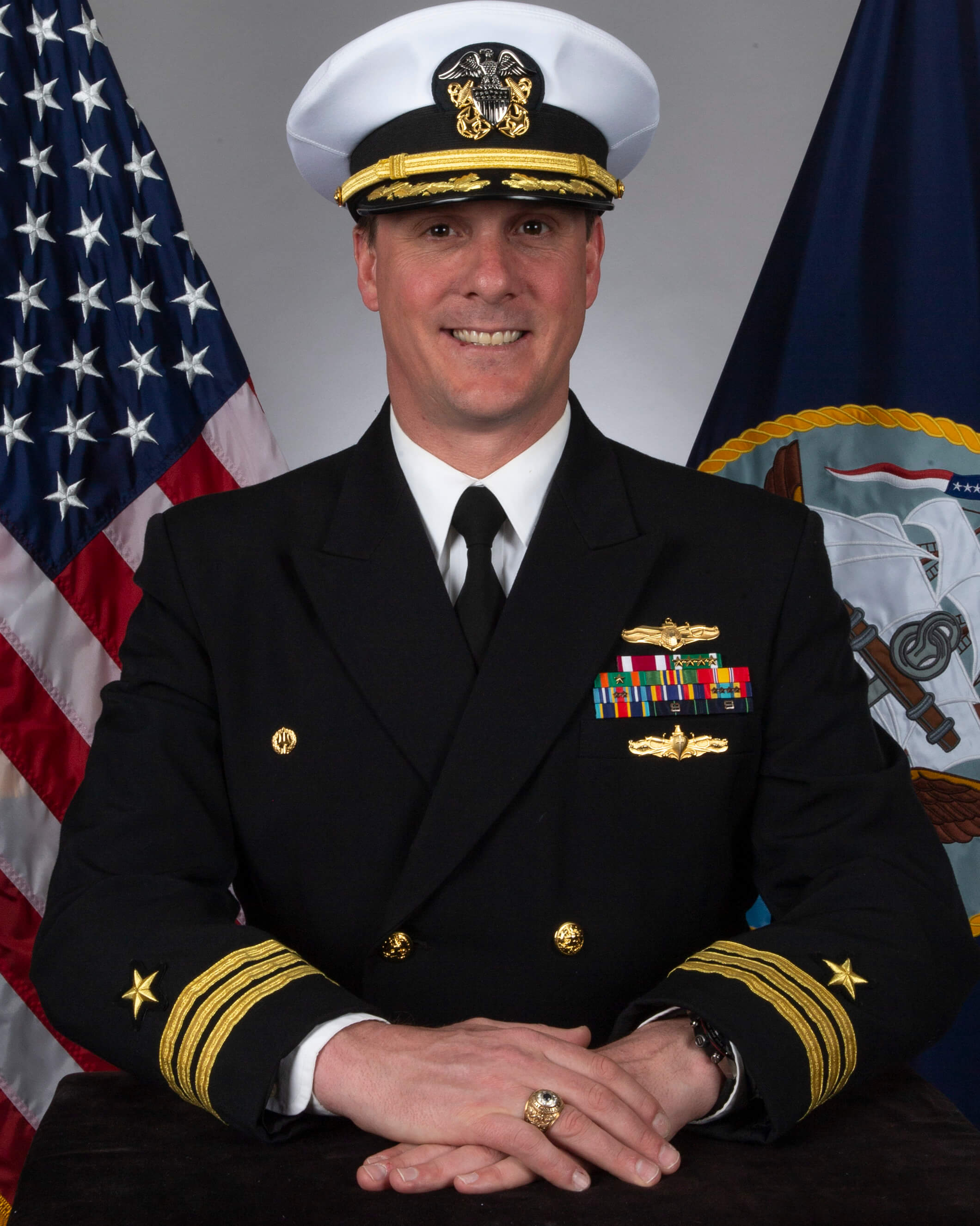 Picture of U.S. National Ice Center Director CDR Casey Gon